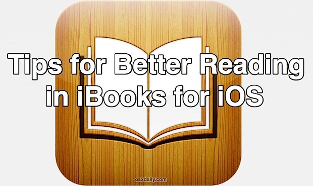 Suggerimenti per la lettura di iBooks