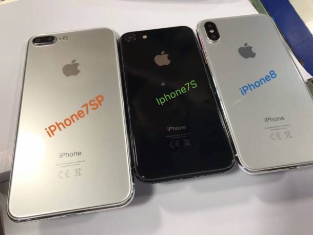 Unità fittizie di iPhone 8 con iPhone 7S e iPhone 7s plus