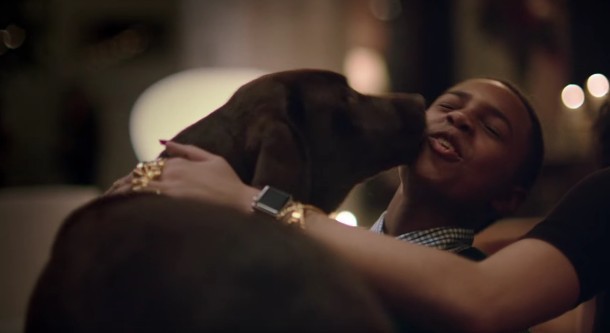 La pubblicità di Apple Holiday 2015 con Stevie Wonder e un cane molto amichevole e felice