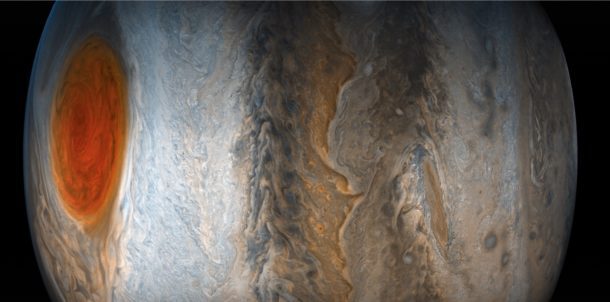 Incredibile carta da parati di Giove dalla NASA Junocam
