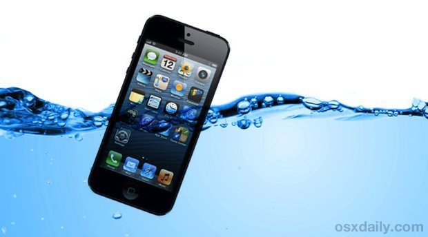 iPhone è caduto nell'acqua