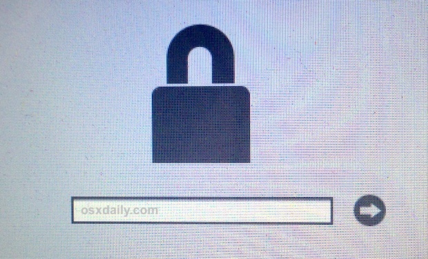 La schermata della password del firmware Mac, per cui hai dimenticato la password