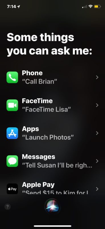 Accesso e attivazione di Siri su iPhone X