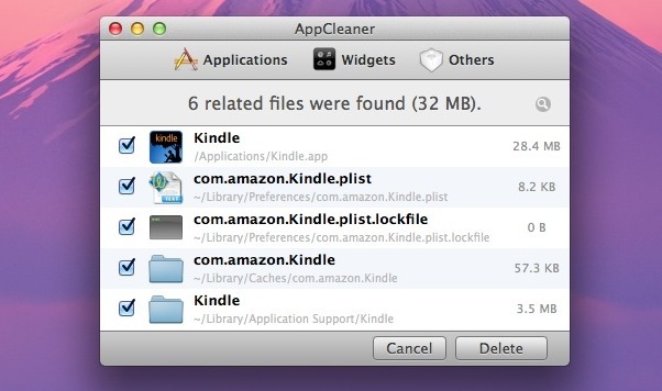 Elimina l'app Mac con AppCleaner