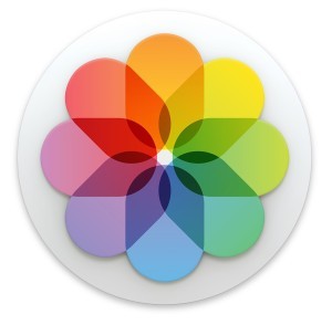 Icona dell'app Foto in Mac OS X