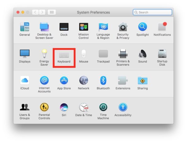 Crea una scorciatoia da tastiera personalizzata su Mac