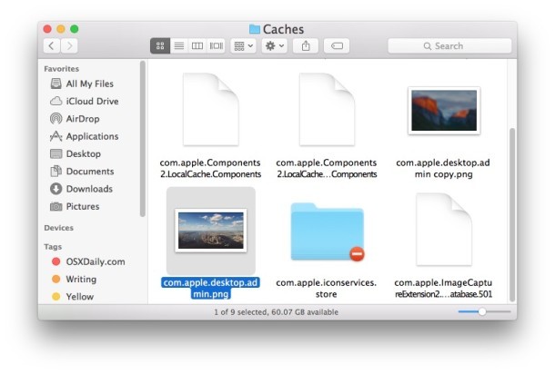 Modifica dello sfondo della schermata di accesso in OS X El Capitan