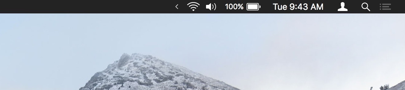 Nascondi e mostra le icone della barra dei menu su Mac con Vanilla