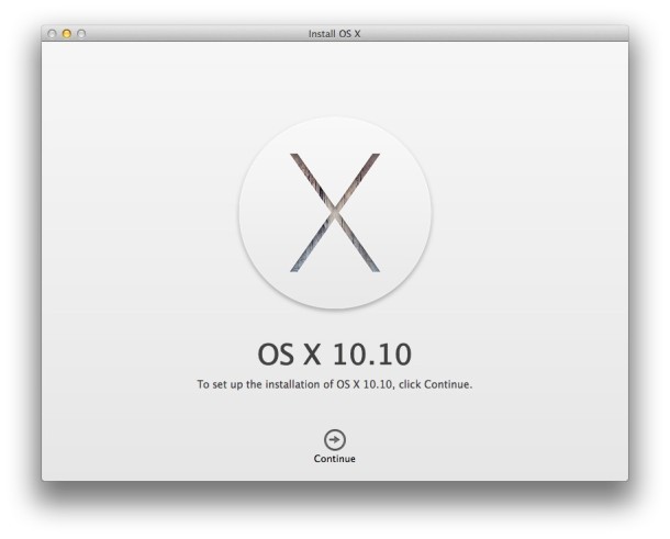 Installa OS X Yosemite