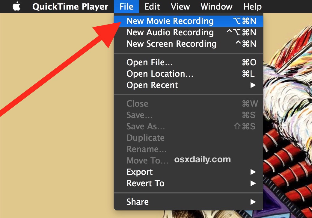 Come registrare uno schermo iPhone da Mac con Quicktime
