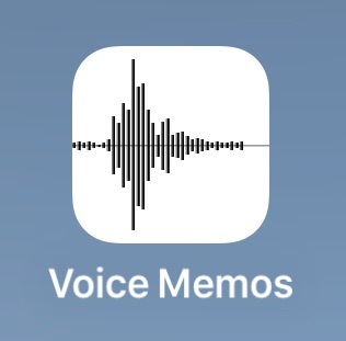 App Memo vocale su iPhone