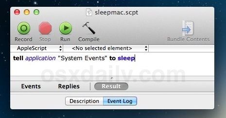 Remote Sleep a Mac