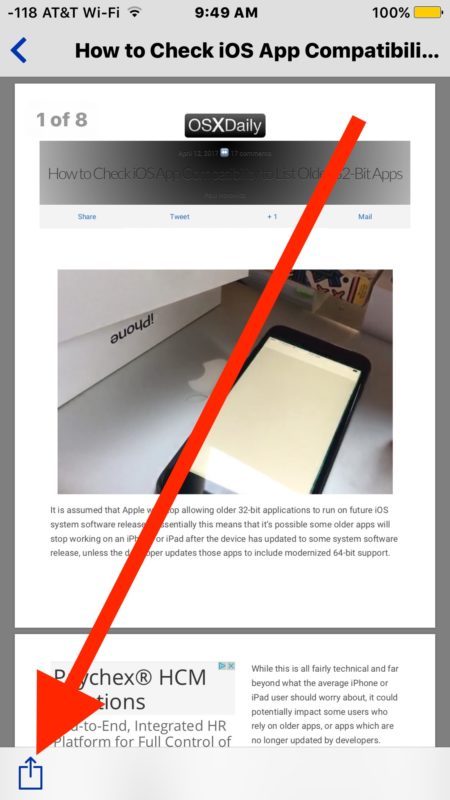 Salva come PDF da iPhone o iPad