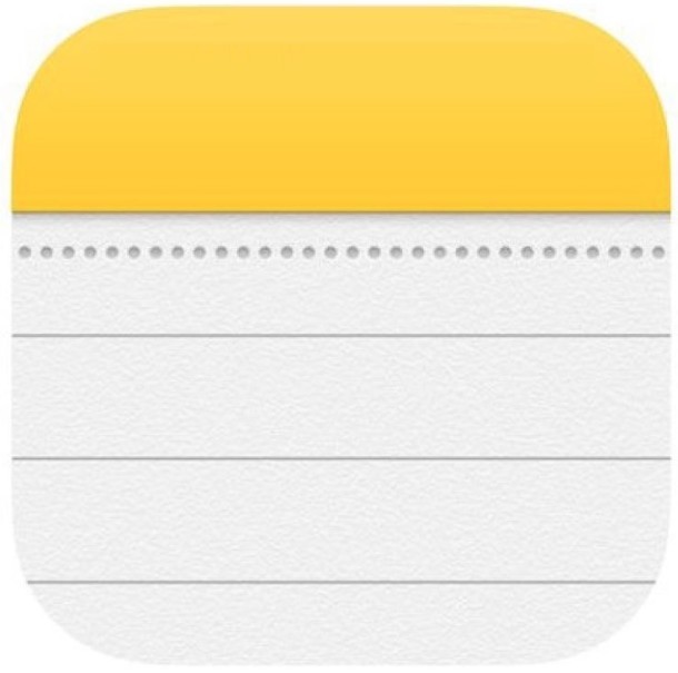 Icona di Notes in iOS