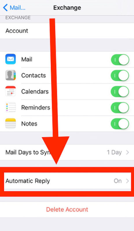 Come configurare iOS Automatic Reply in Email su iPhone e iPad