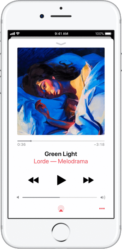 Riproduzione casuale di musica su iPhone App per musica