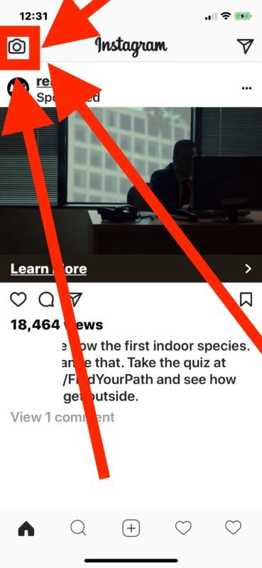 Come usare la modalità Focus Instagram