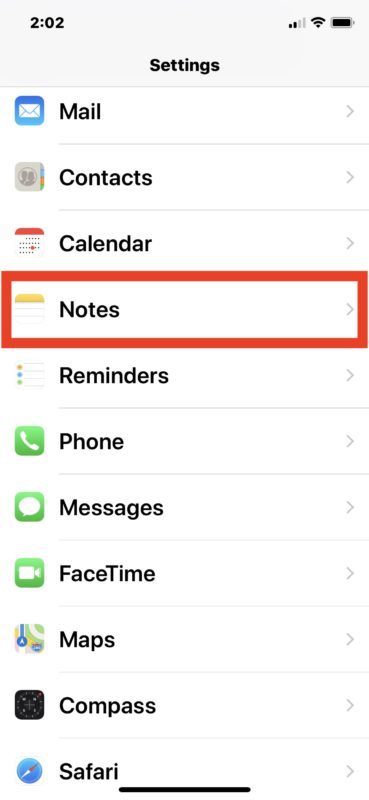 Come ordinare le note in iOS