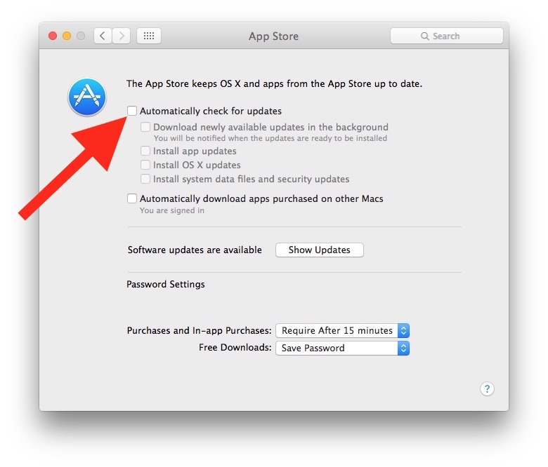 Arresta automaticamente il download di macOS Sierra