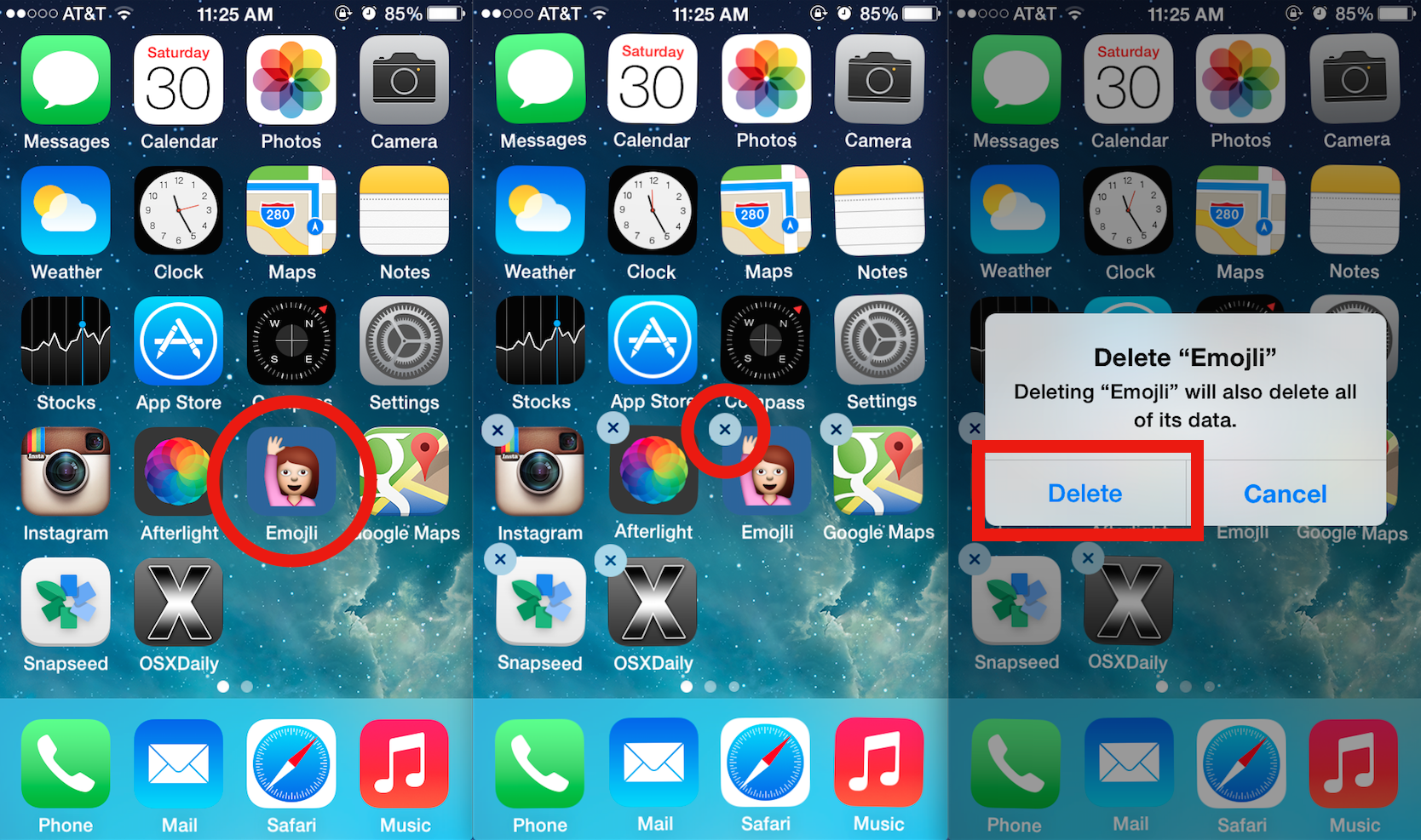 Come eliminare un'icona di un'app dalla schermata principale di iOS
