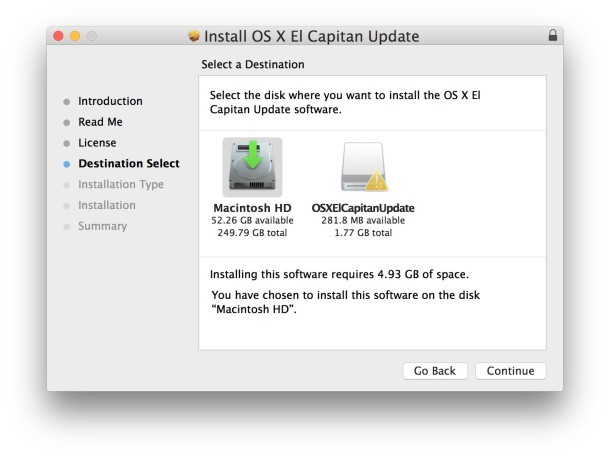 select-target-disk-to-install-combo-update-mac