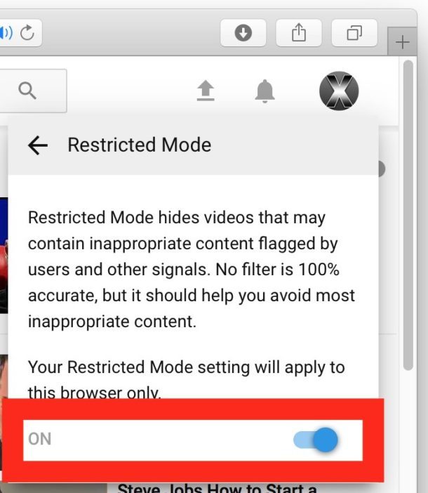 Imposta i controlli parental di YouTube con il filtro della modalità limitata