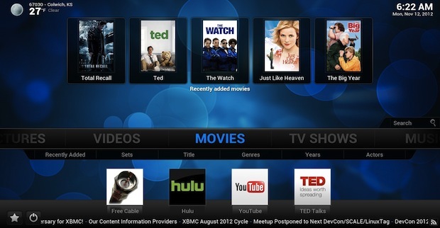 XBMC può essere eseguito su Apple TV 2