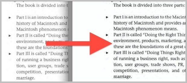 Aumentare il contrasto di un PDF per rendere il testo più leggibile