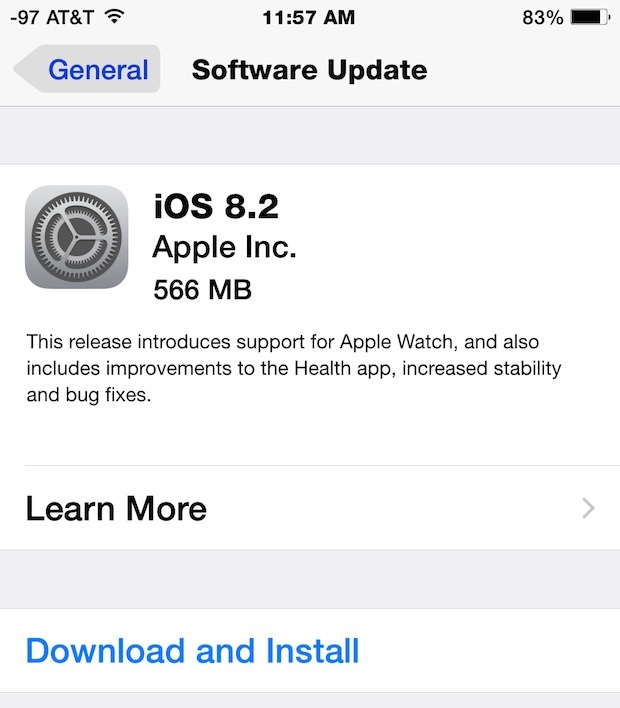 Download iOS 8.2