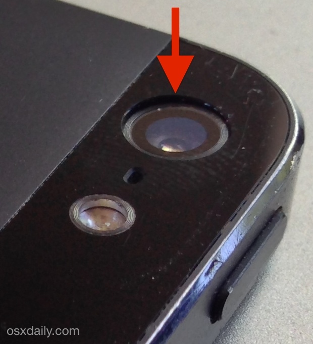 Correggi una fotocamera iPhone 5 non funzionante con una leggera pressione