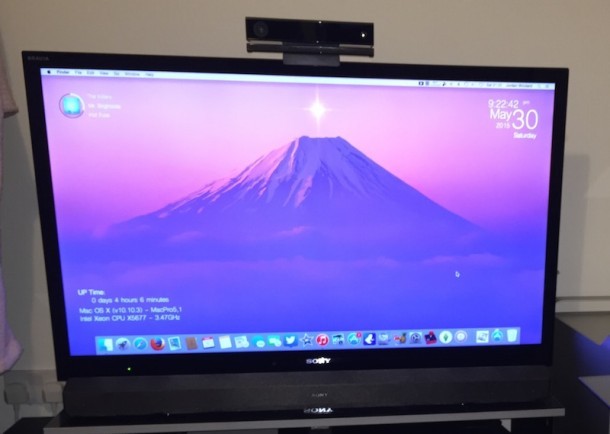 Mac Pro collegato a un 46