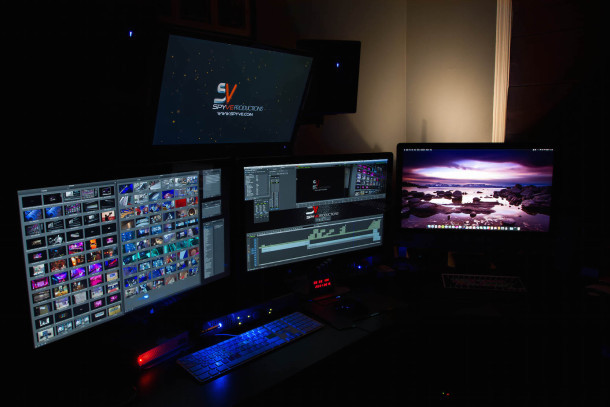 Configurazione Mac professionale di produzione video
