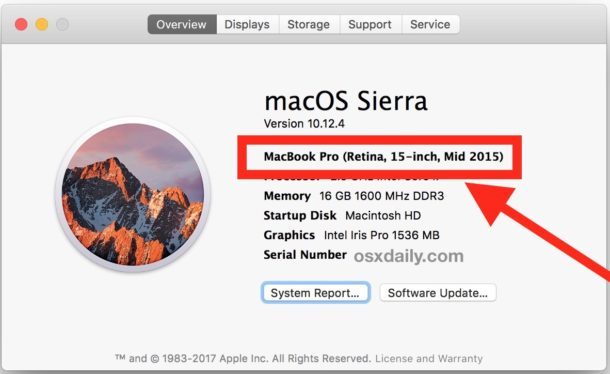 Come verificare se il Mac è compatibile con MacOS High Sierra