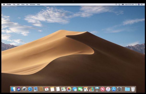 MacOS mojave cambia il desktop dinamico