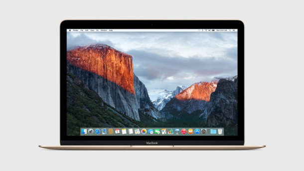 OS X El Capitan su un Mac