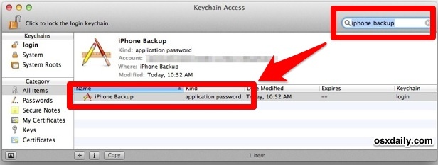 Recupera una password di backup crittografata per iPhone persa
