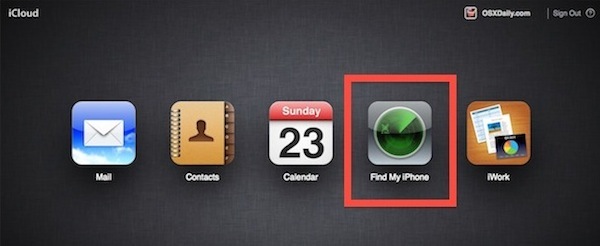 Invia un messaggio a iPhone, iPad o Mac da iCloud