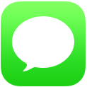 L'icona dell'app Messaggi in iOS 7
