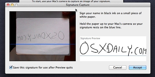 Firma digitale in Mac OS X Lion