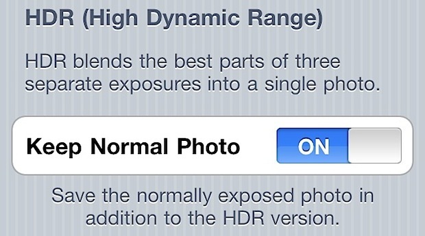 Ferma iPhone HDR dal prendere e memorizzare due immagini