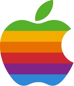 Logo Apple Rainbow