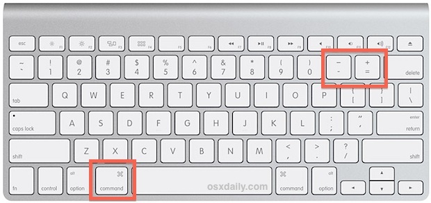 Ingrandisci le pagine Web sul Mac con queste scorciatoie da tastiera
